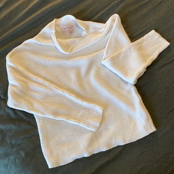 A n t h r o p o l o g i e • Philosophy mock neck sweater - Picture 2 of 7